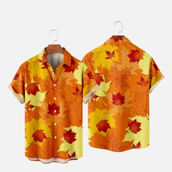 Męskie Hawajska Koszulka z 3D Print 