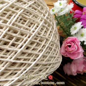 Sprzedaż hurtowa ręcznie hak na szydełku kwiat torba hak DIY podstawka izolacyjna uszczelka pusta taśma pełna bawełna beżowy początkowo gruba linia