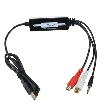 USB-karta przechwytywania dźwięku lewego i prawego kanału Audio USB Capture M: 216