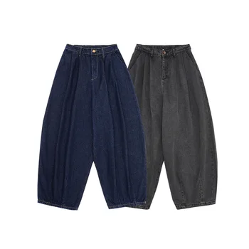 Szerokie Jeansy dla Mężczyzn, Temat Casual Dżinsy-spodnie, Spodnie Unisex, Ulica Japoński Odzież w Stylu harajuku, Modne Spodnie Jeansowe, Damskie